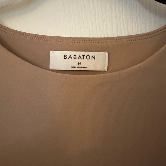 Babaton Contour Crew bodysuit in Clay Argile - Picture 6 of 8